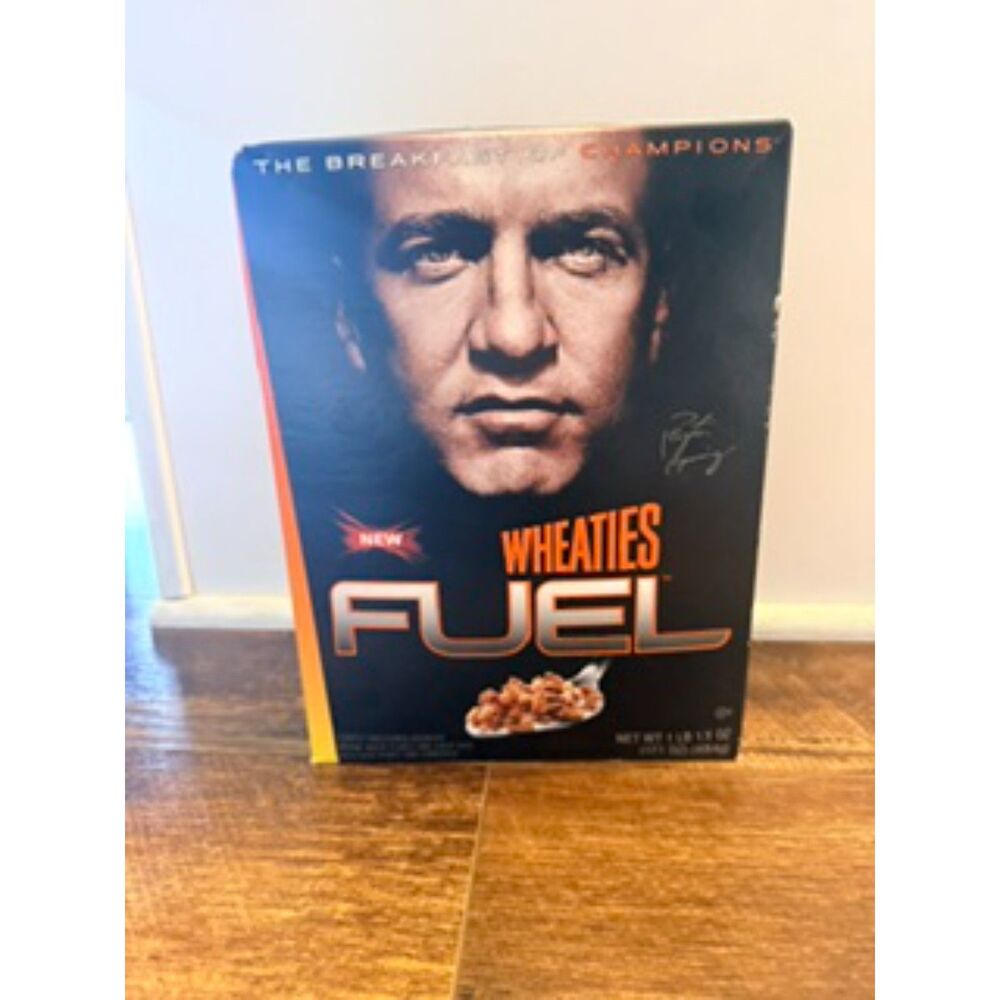 Vintage Wheaties Fuel Peyton Manning Cereal Box – Indianapolis Colts